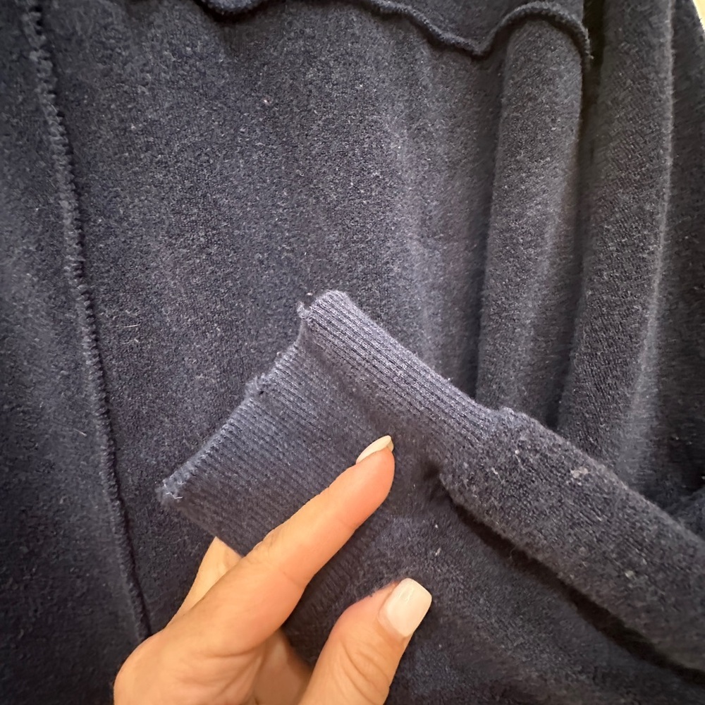 Aerie Indigo Knit Pullover - Picture 5 of 7
